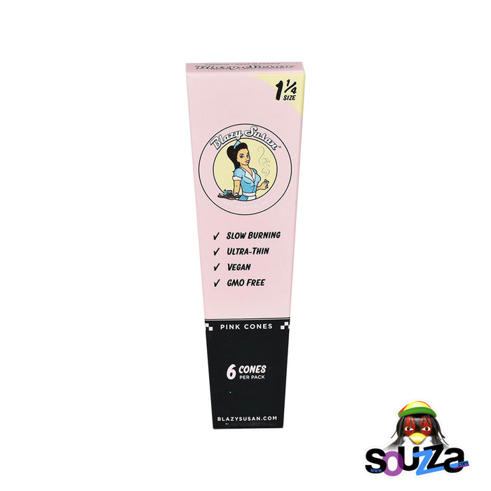 Blazy Susan Pink Pre-Rolled Cones - Multiple Sizes