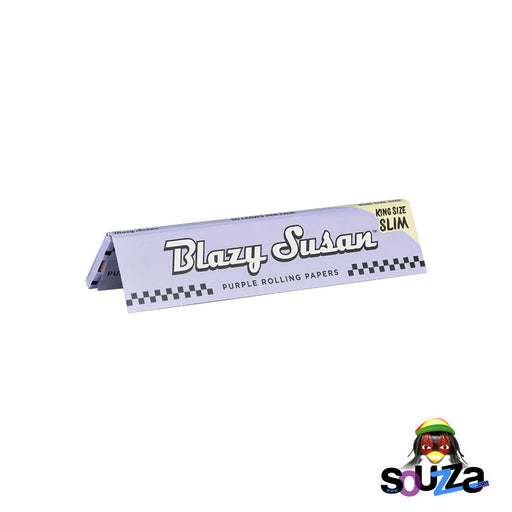 Blazy Susan Purple Rolling Papers | 50pack | King Size Slim