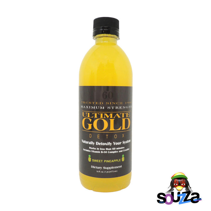 Ultimate Gold 16oz Detox Drinks