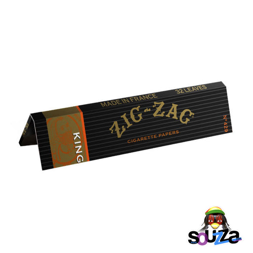 Zig zag slow burning king size papers - 32 leaves per pack