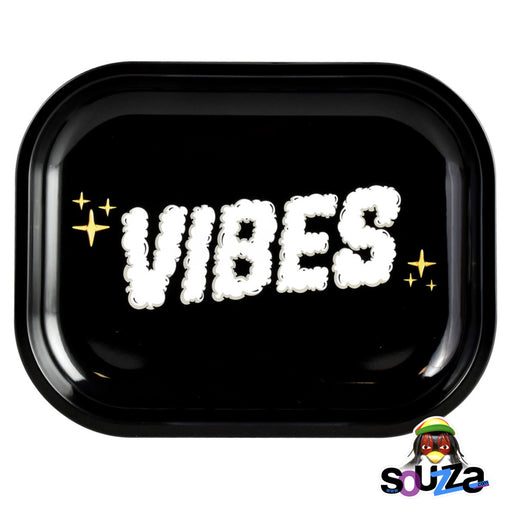 VIBES Clouds of Smoke Rolling Tray - Large Size