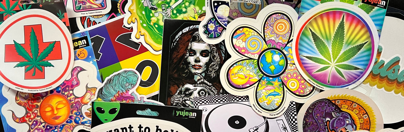Choose from a huge selection of hard to find stickers at Souzza.com