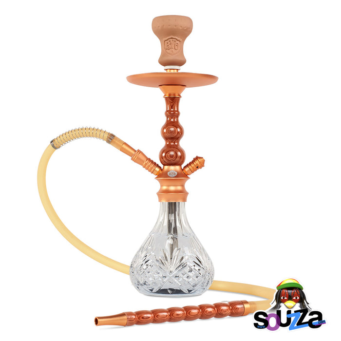 BYO Rose Bella Wood Hookah with Click Technology