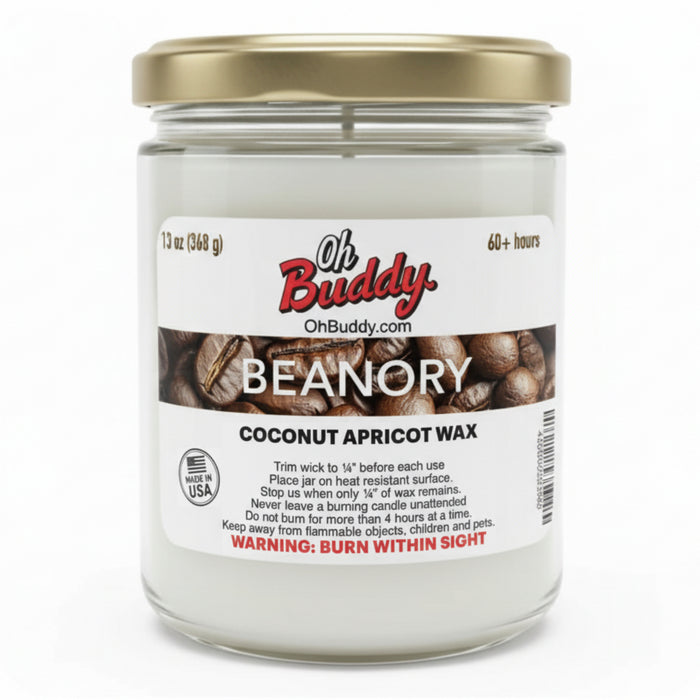 Beanory 13 oz. Candle by OhBuddy