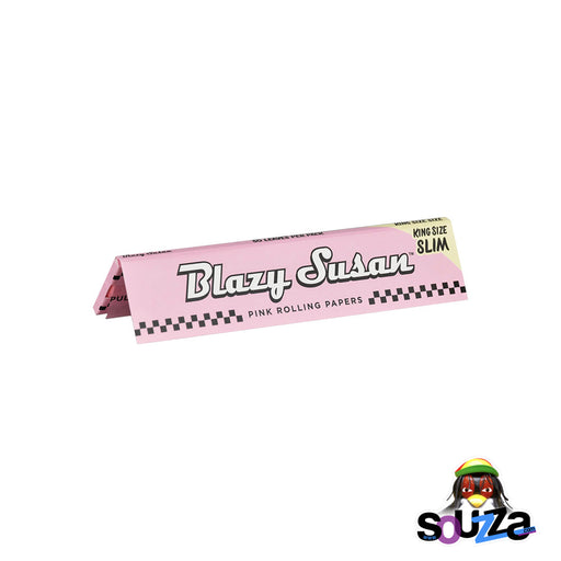 Blazy Susan Pink Rolling Papers | 50pack | King Size Slim