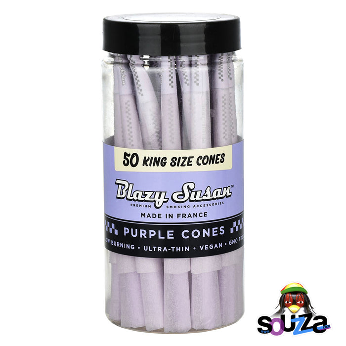 Blazy Susan Purple Pre-Rolled Cones - Multiple Sizes
