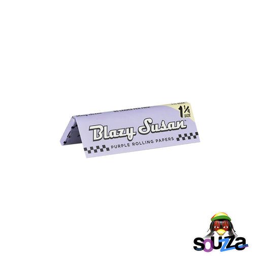 Blazy Susan Purple Rolling Papers | 50pack | 1 ¼ Size