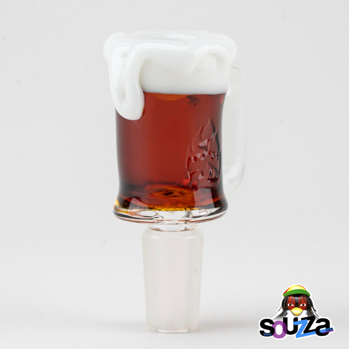 Empire Glassworks Glass Beer Mug Herb Slide