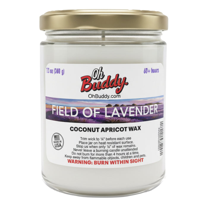 Field of Lavender 13 oz. Candle by OhBuddy