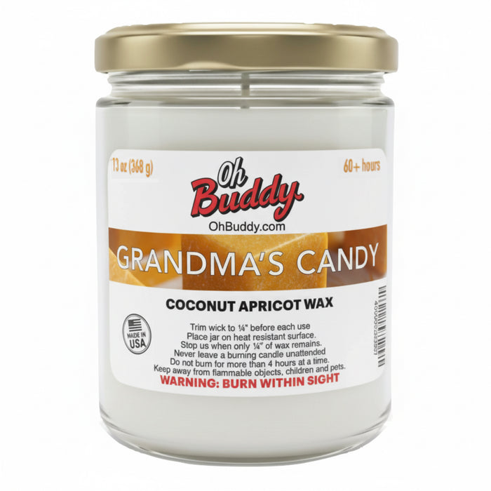 Grandma's Candy 13 oz. Candle by OhBuddy