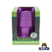 Green Monkey Chacma Zinc Herb Grinder with Ashtray in the color Purple in the box