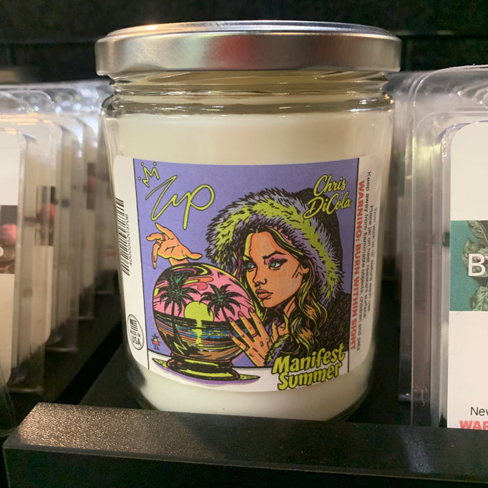 Zup’s Manifest Summer 13 oz. Candle by OhBuddy