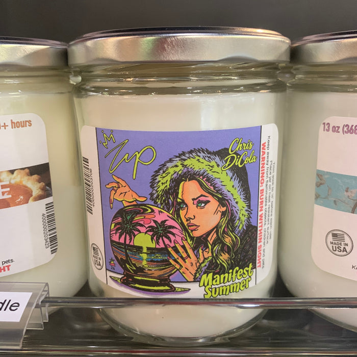 Zup’s Manifest Summer 13 oz. Candle by OhBuddy