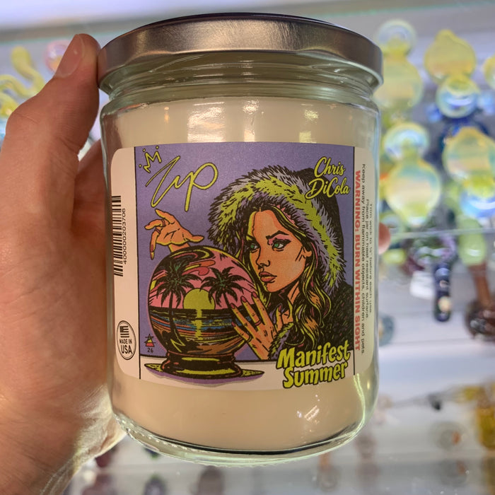 Zup’s Manifest Summer 13 oz. Candle by OhBuddy