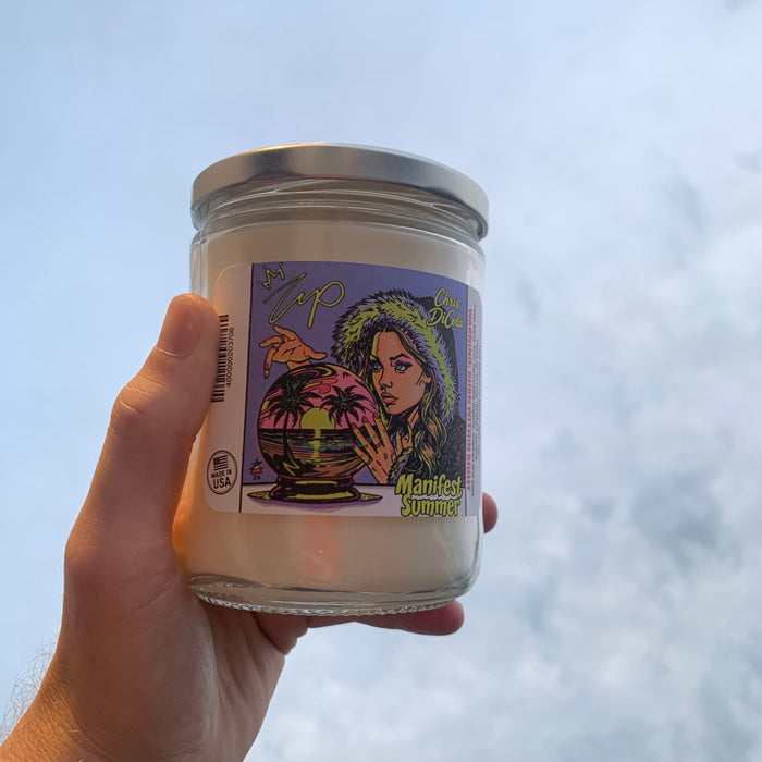 Zup’s Manifest Summer 13 oz. Candle by OhBuddy