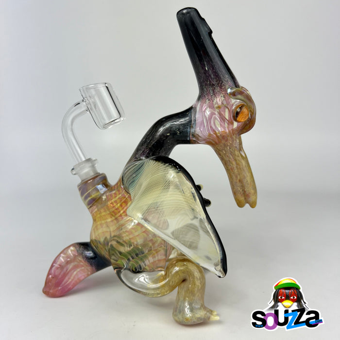 JTS Glass - Cleveland Local Glass Pterodactyl Rig Water Pipe