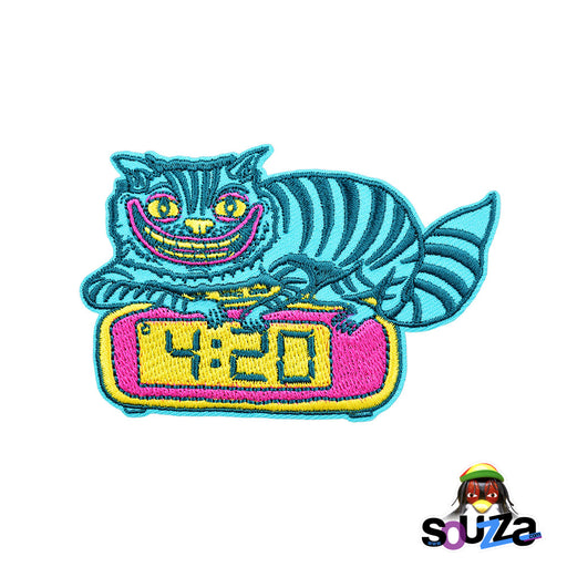420 Kitty Embroidered Iron-On Patch by Killer Acid