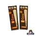 OCB Unbleached Cones Kingsize and 1 ¼ sizes available