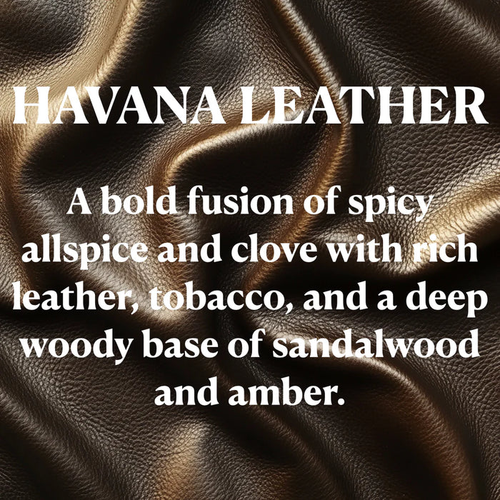 Havana Leather 13 oz. Candle by OhBuddy