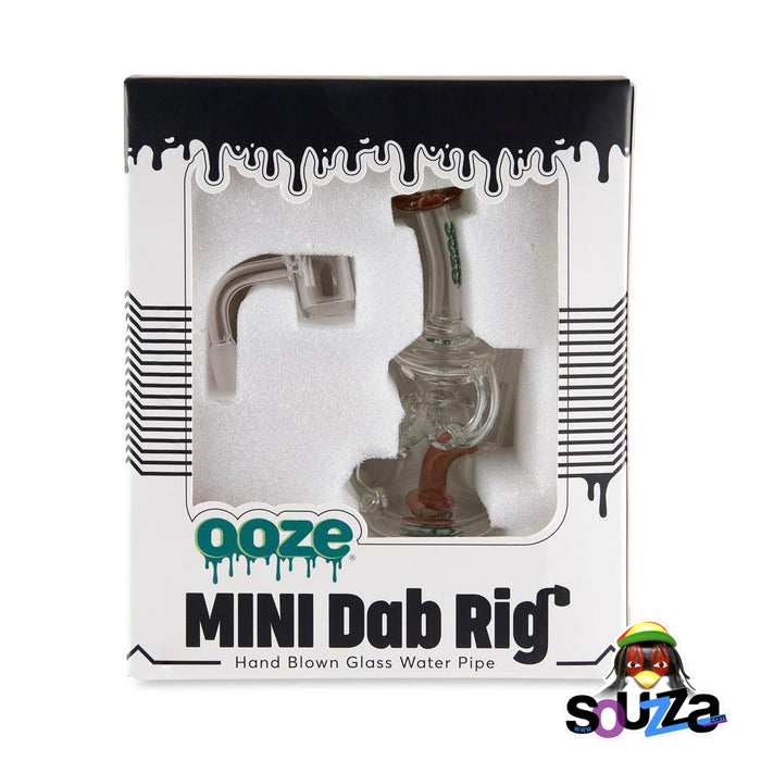 Sea Sand Amber Ooze Surge Mini Recycler Dab Rig Box View
