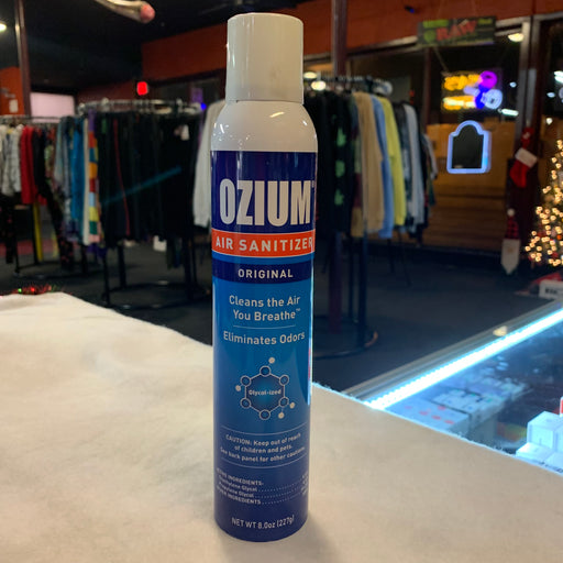 Ozium Air Sanitizer Spray Front View 