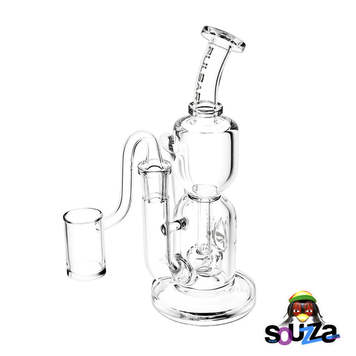 Pulsar Emergence Hourglass Recycler Rig Water Pipe