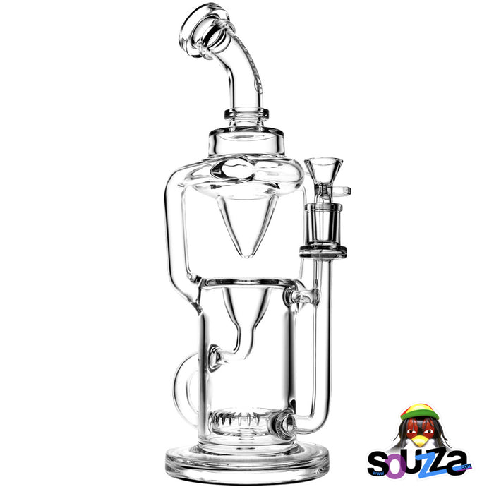 Pulsar 12.5" Glass Gravity Fed Recycler Water Pipe