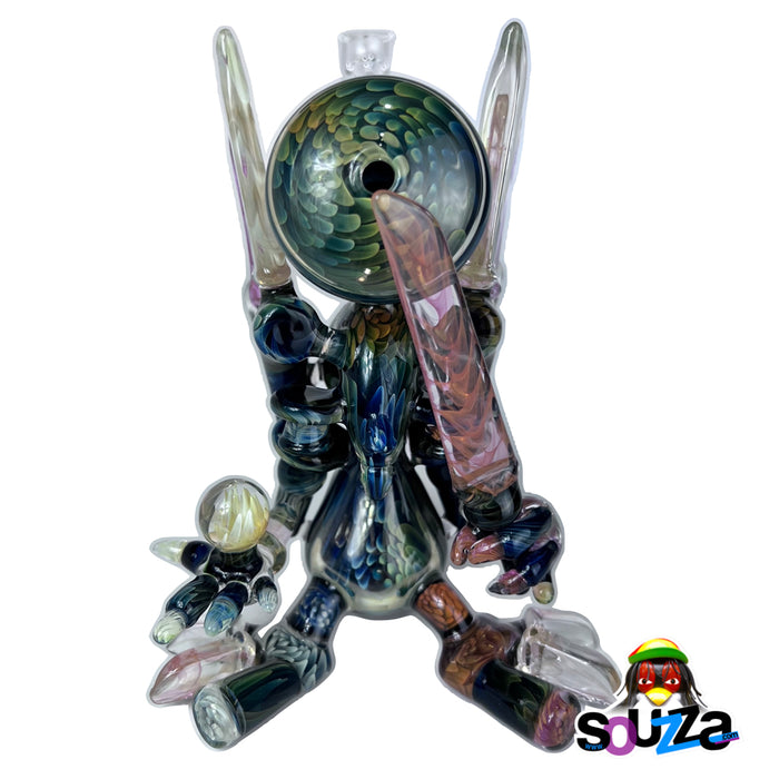 Rhythm Glass and Scoby Glass Collaboration Guardian Rig with Bear Quartz Slurper