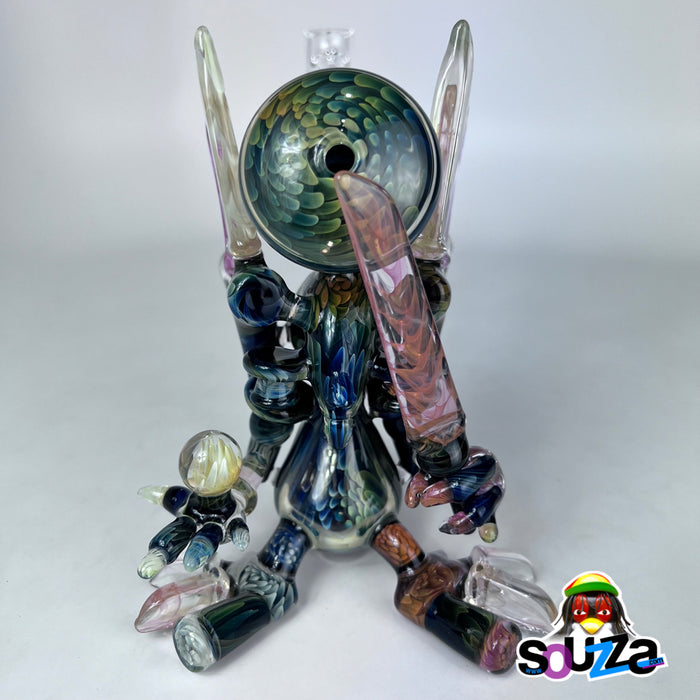 Rhythm Glass and Scoby Glass Collaboration Guardian Rig with Bear Quartz Slurper