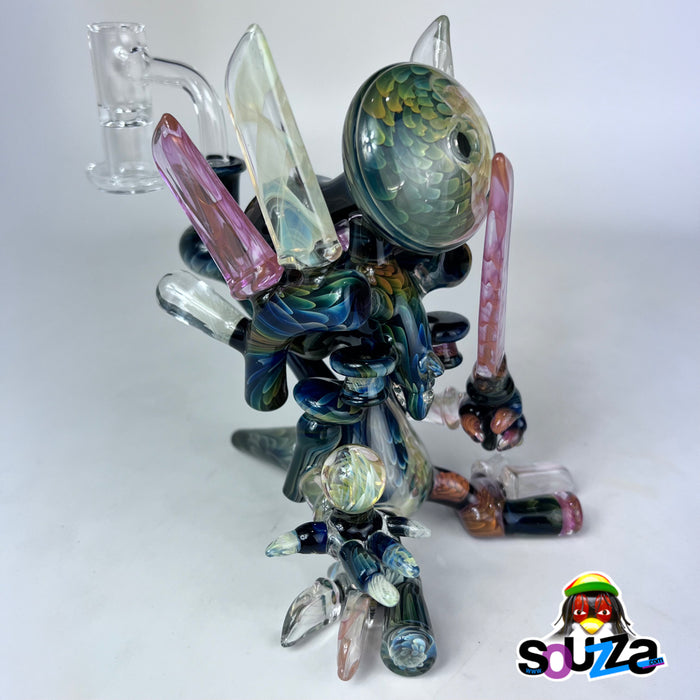 Rhythm Glass and Scoby Glass Collaboration Guardian Rig with Bear Quartz Slurper