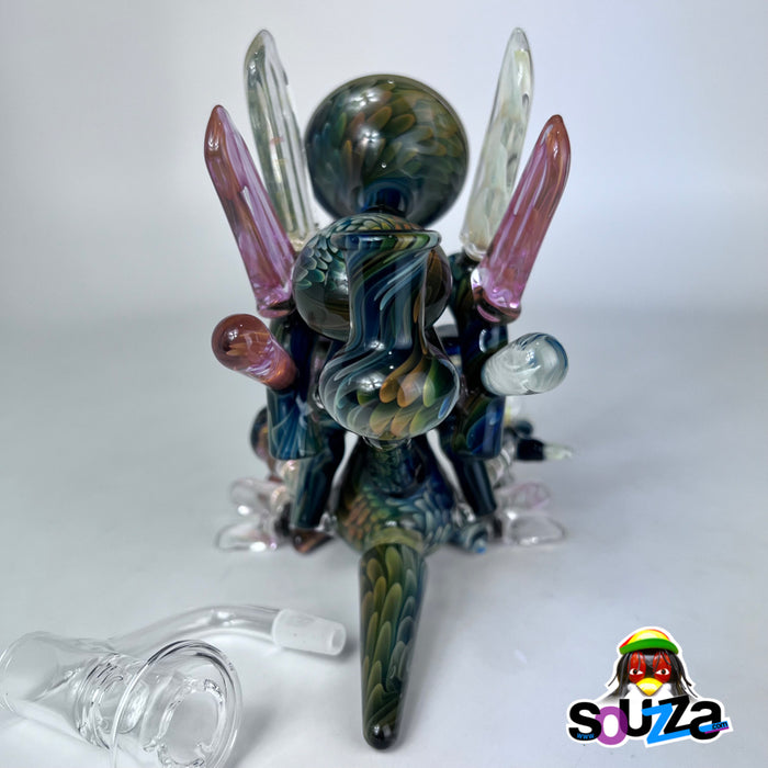 Rhythm Glass and Scoby Glass Collaboration Guardian Rig with Bear Quartz Slurper