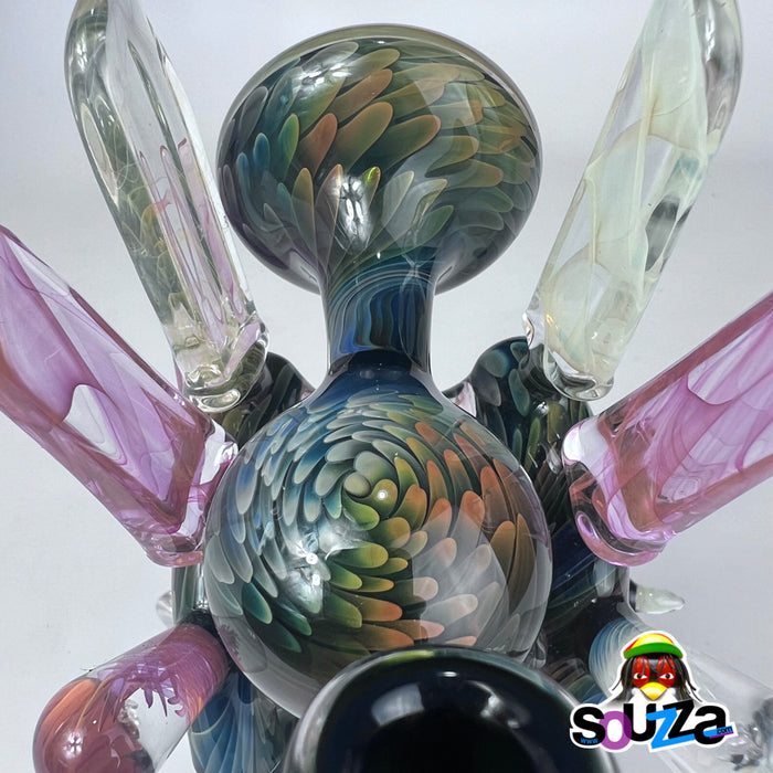 Rhythm Glass and Scoby Glass Collaboration Guardian Rig with Bear Quartz Slurper