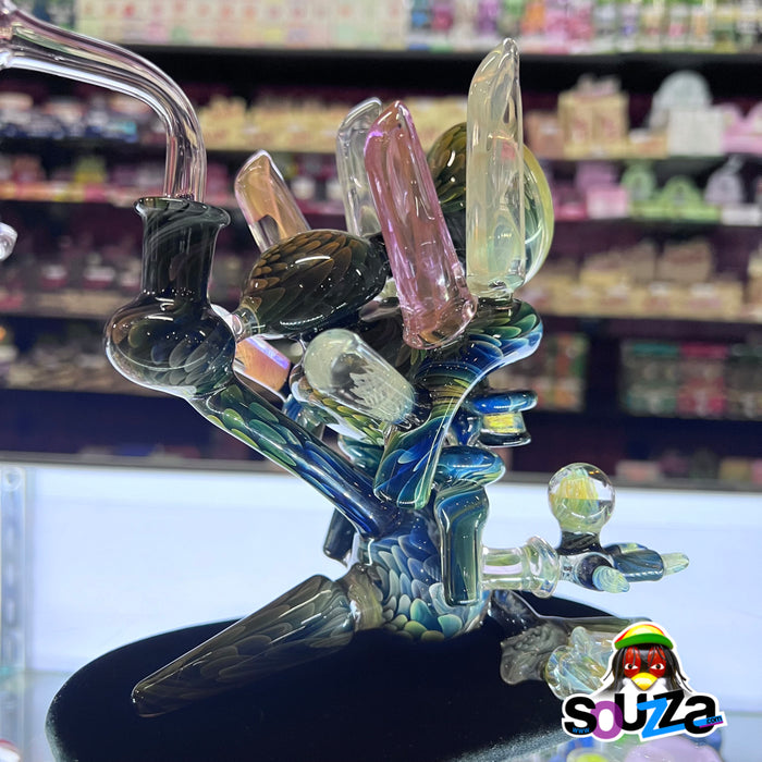 Rhythm Glass and Scoby Glass Collaboration Guardian Rig with Bear Quartz Slurper