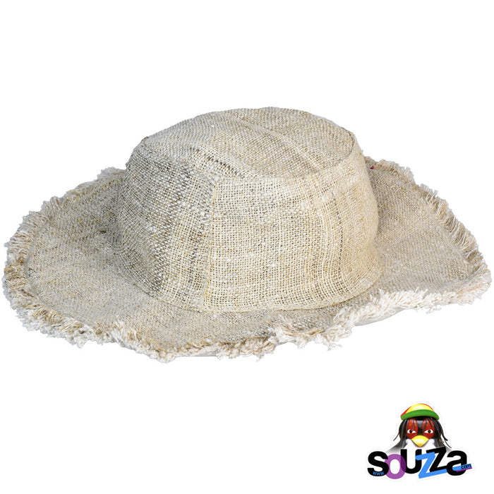 ThreadHeads Hemp Blend Vintage Sun Hat with Shapeable Brim