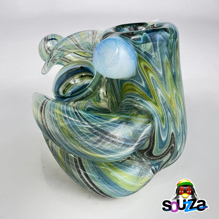 Tri Pawd Glassworks Cluster Hand Pipe with Case