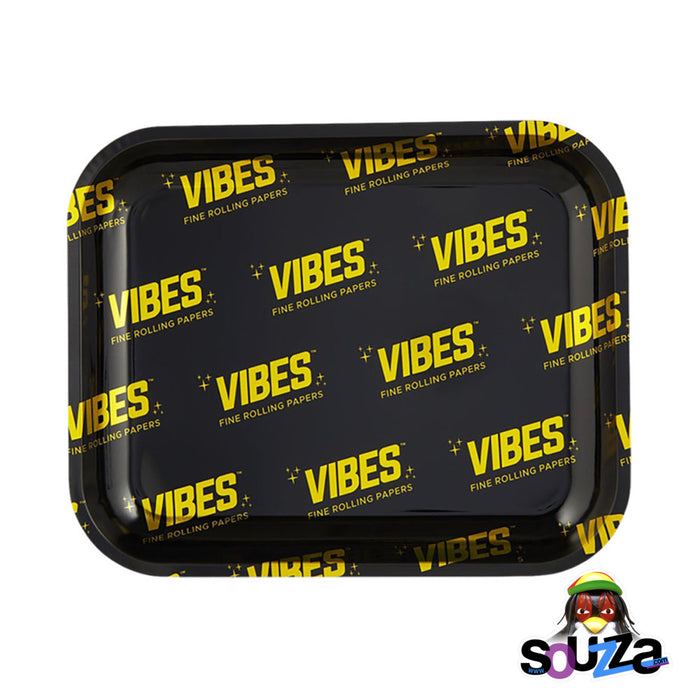 VIBES Signature Rolling Tray - Multiple Sizes and Colors