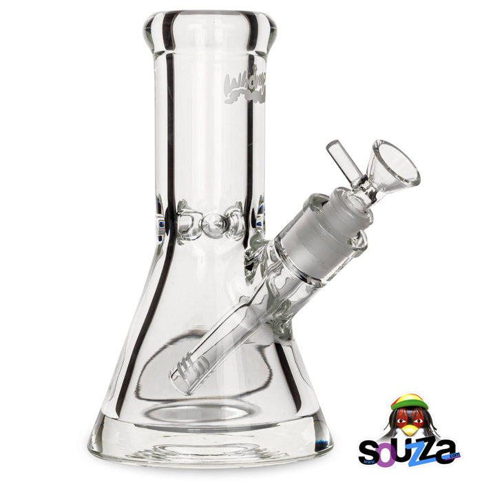 WHOMP IT© 8" Small Beaker Water Pipe Slanted Side View