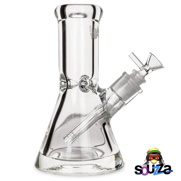 WHOMP IT© 8" Small Beaker Water Pipe Side View