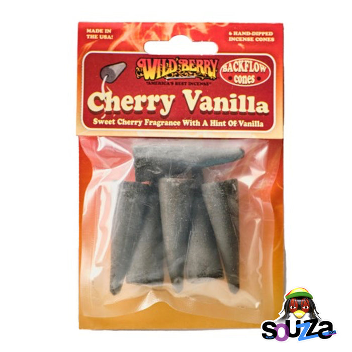 Wild Berry® Cherry Vanilla Packaged Backflow Cones