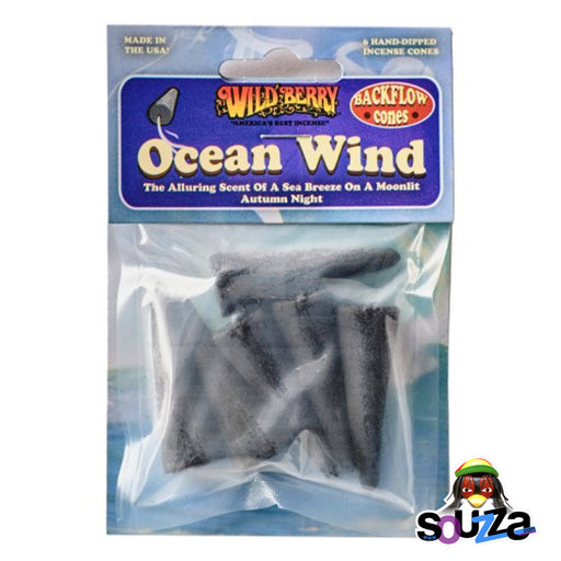 Package of Wildberry Peace of Mind incense cones with pink background