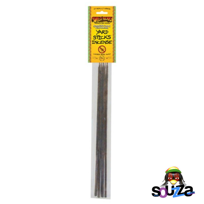 Wild Berry® Citronella Yard Stick Incense - Pack of 5 Sticks (Choose your Fragrance)