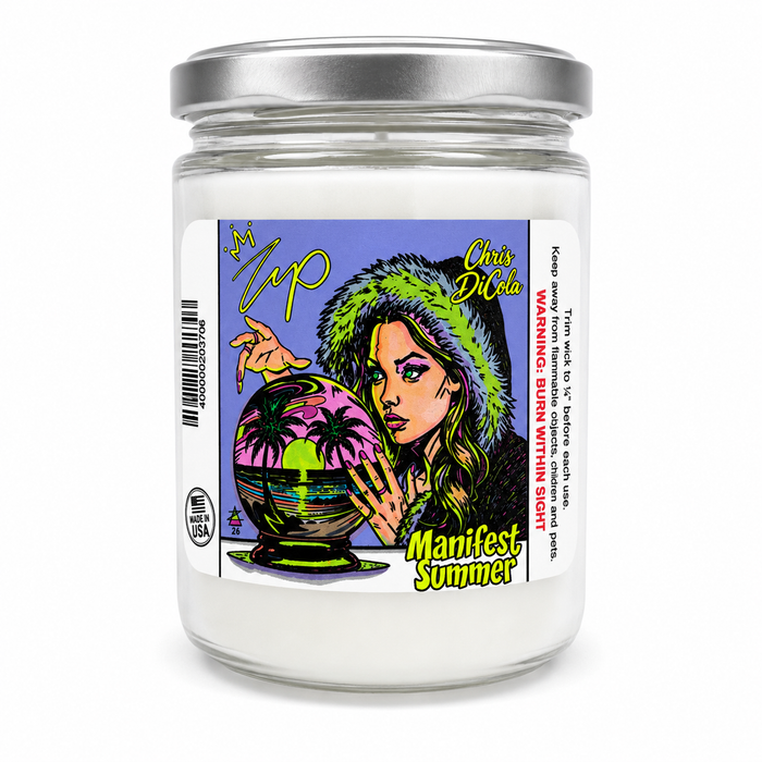 Zup’s Manifest Summer 13 oz. Candle by OhBuddy
