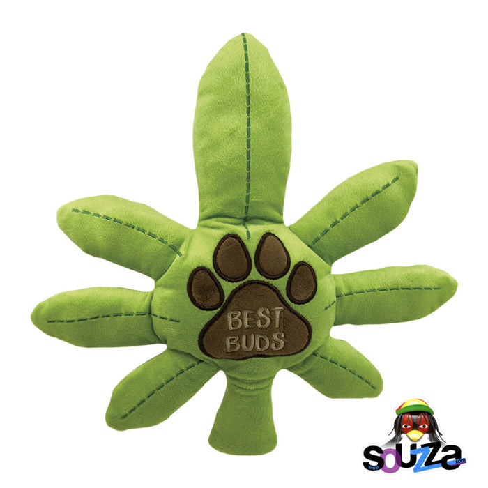 12" Stoned Puppy Best Buds Squeaky Dog Toy