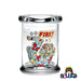 'Fire!' Glass Jar with rubber gasket seal by 420 Science Size Medium