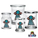 'No Bad Trips' Glass Storage Jar by 420 Science, All Sizes