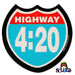 4"x4" Highway 420 Sticker