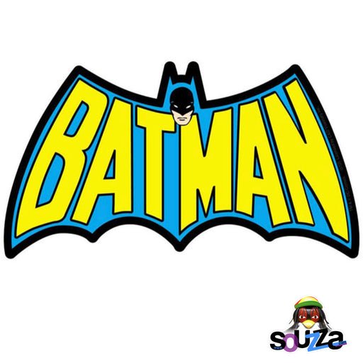 Batman Retro Logo Die-cut Sticker - 6" x 3.5"
