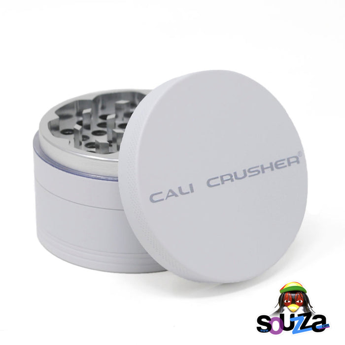 Cali Crusher Powder Coated Matte Finish OG Grinder | 4pc | 2.5" - White