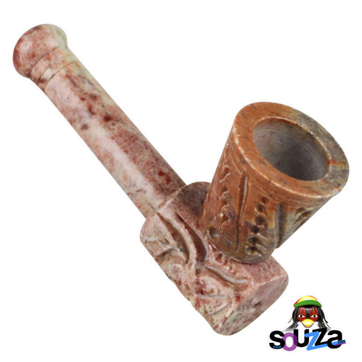 Carved Natural Stone Hand Pipe