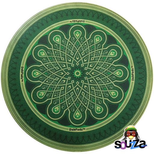 DabPadz 5" Fabric Top - Green Mandala